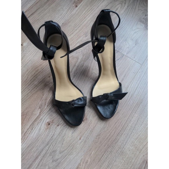 Alexandre Birman Clarita 100 Knot Sandal Heels Stilleto Black - Picture 12 of 12